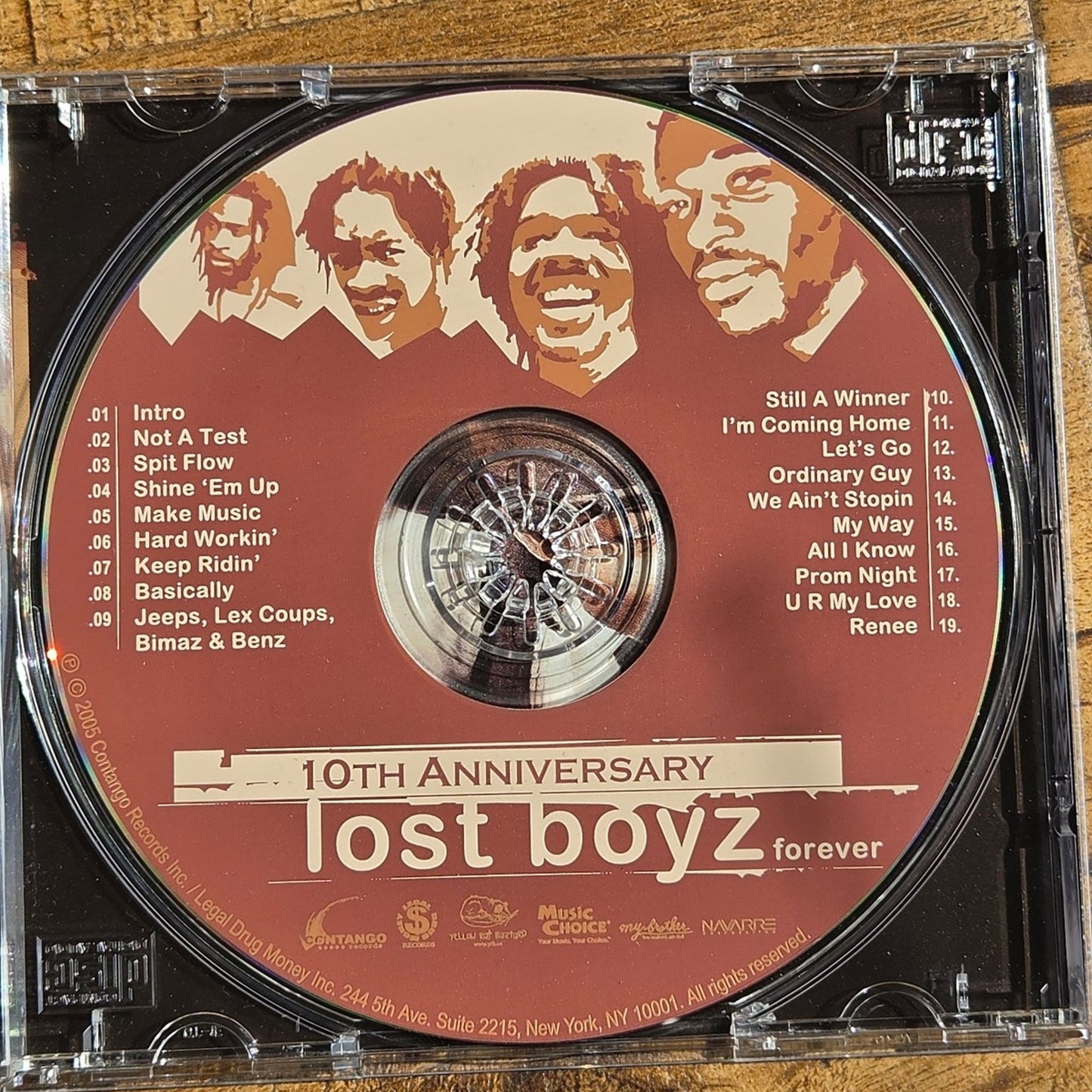 Vtg 1993 Lost Boyz FOREVER 10th Anniversary CD RAP HIP HOP