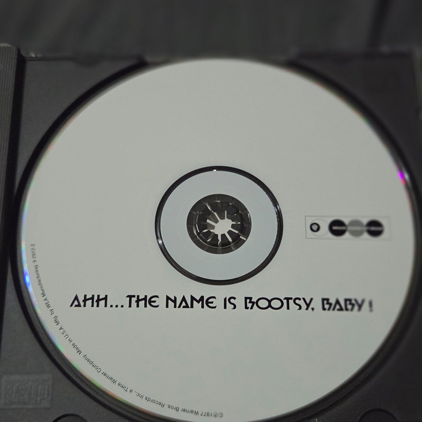Vtg Bootsy Collins AHH.. THE NAME IS BOOTSY, BABY! CD Reissue