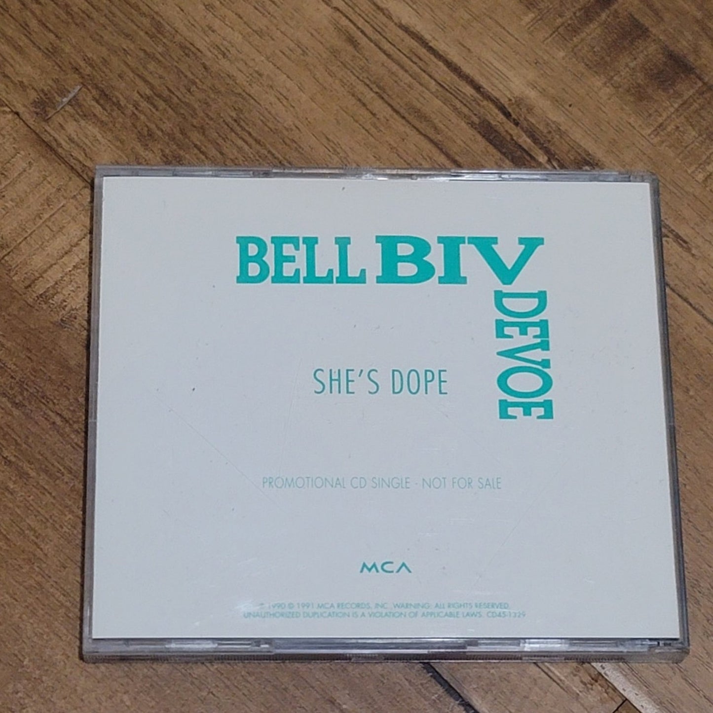 Vtg 1991 Bell Biv Devoe SHE'S DOPE Promo CD Single BBD