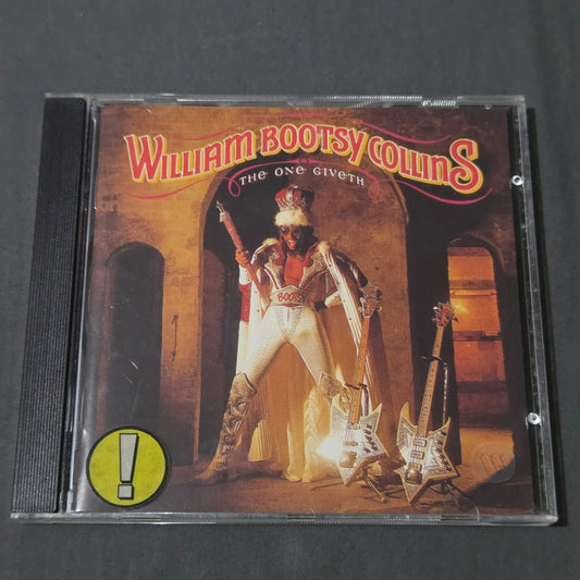 Vtg 1982 Bootsy Collins THE ONE GIVETH THE COUNT TAKETH AWAY CD Germany Import