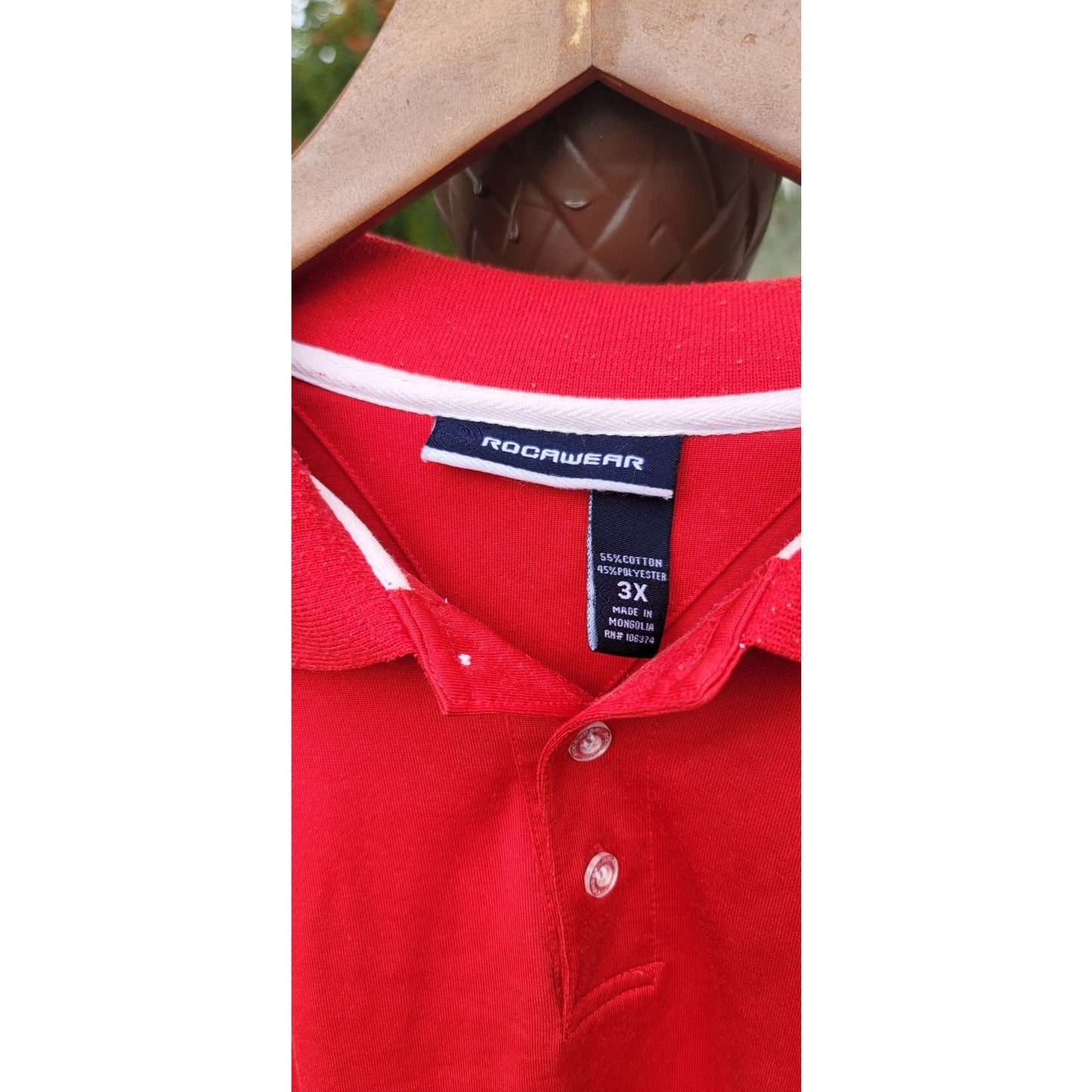 Vtg Rocawear LA Familia Polo Shirt