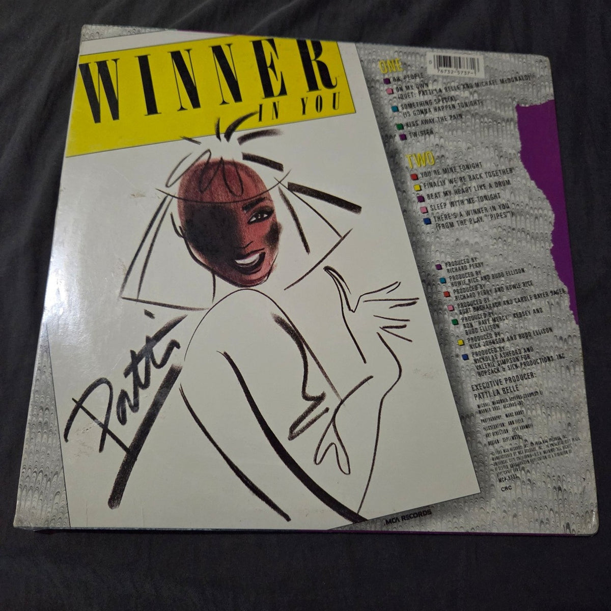 Vtg 1986 Patti LaBelle Winner In You 12" LP 33