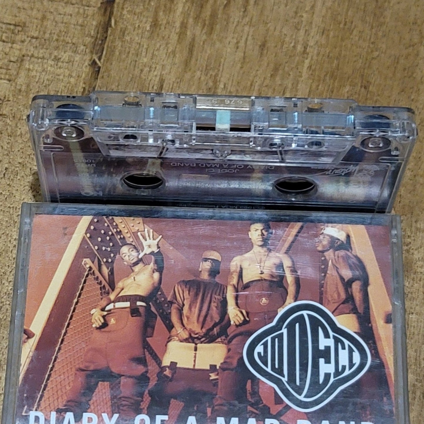Vtg 1993 Jodeci DIARY OF A MAD BAND Cassette Tape