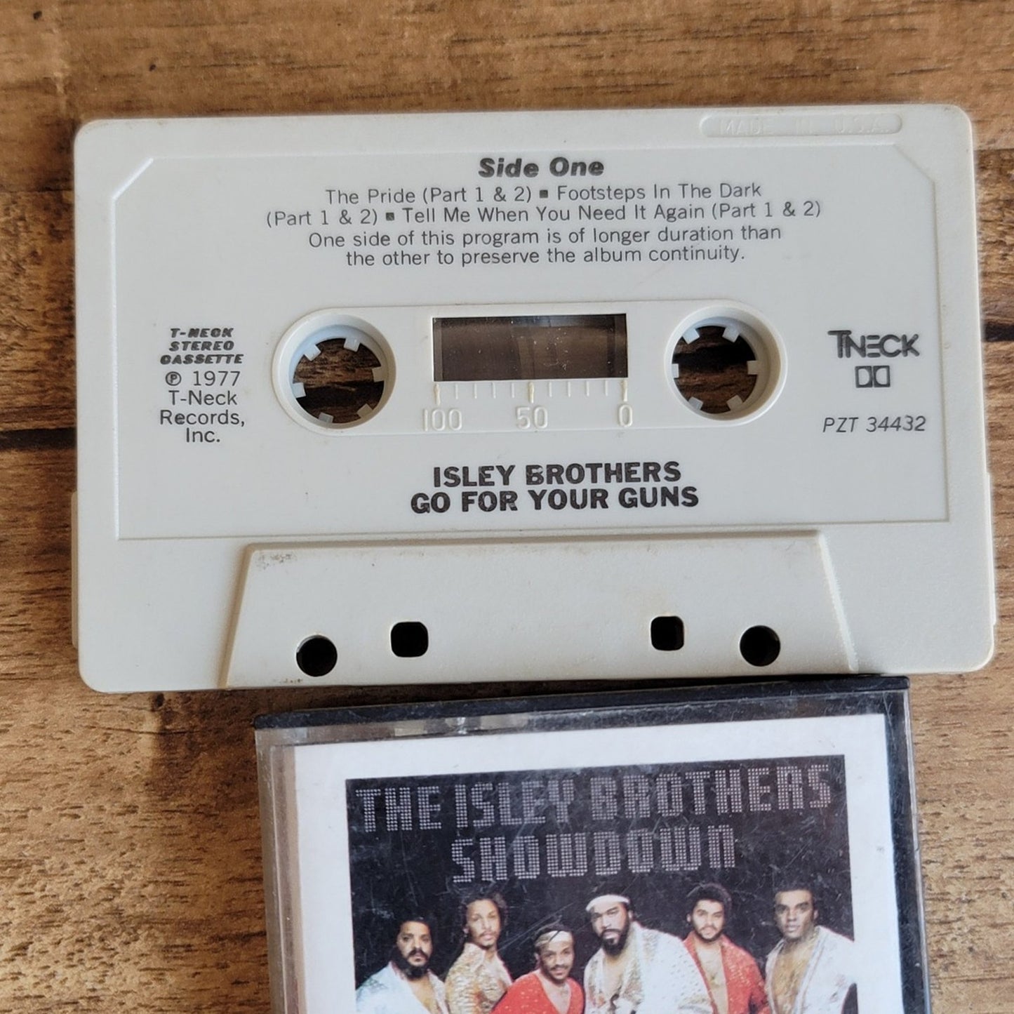 Vtg 1978 The Isley Brothers SHOWDOWN Cassette Tape
