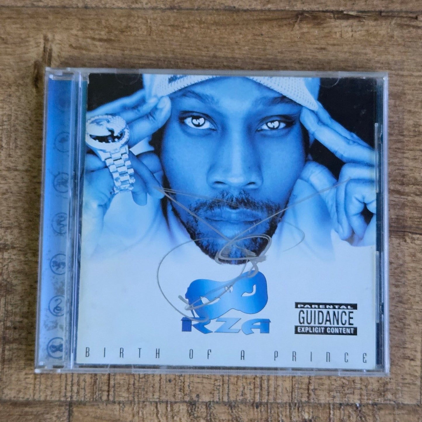 Vtg 2003 RZA BIRTH OF A PRINCE SIGNED AUTOGRAPHED CD RAP HIP HOP BOBBY DIGITAL