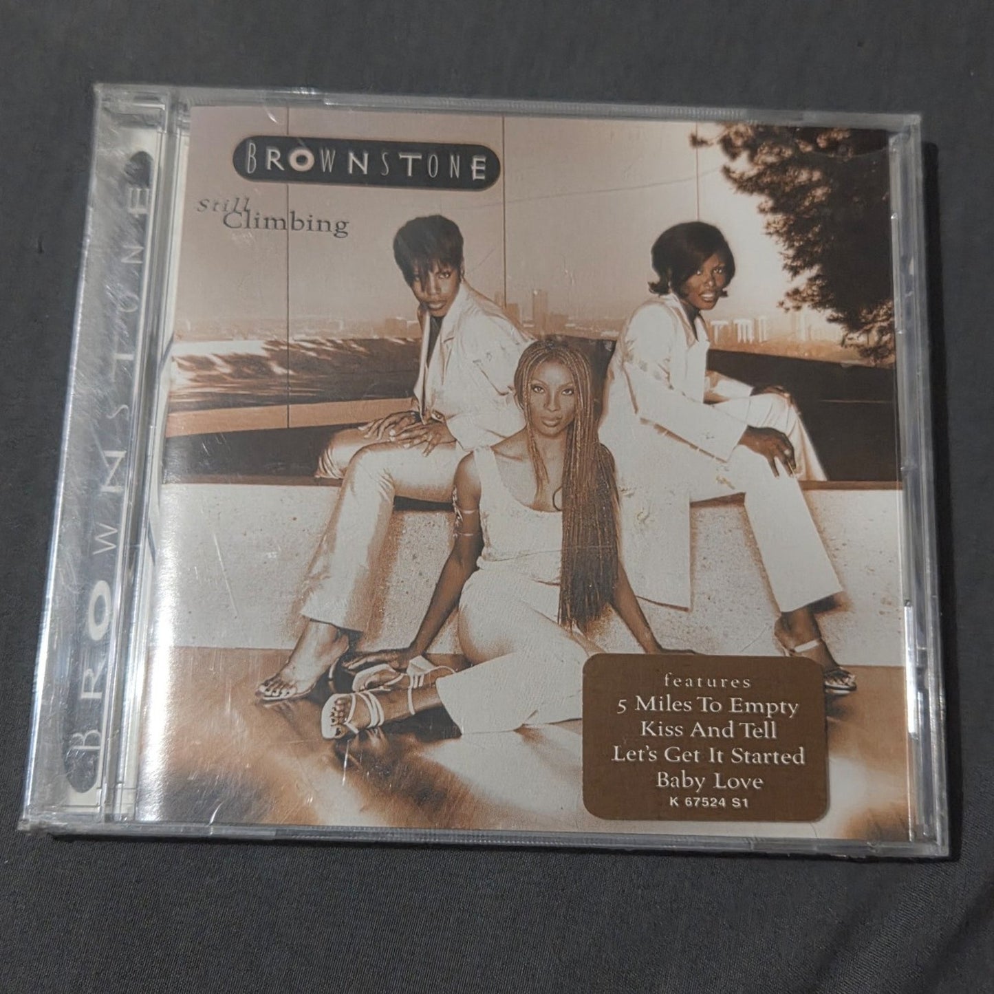 Vtg 1997 Brownstone STILL CLIMBING CD