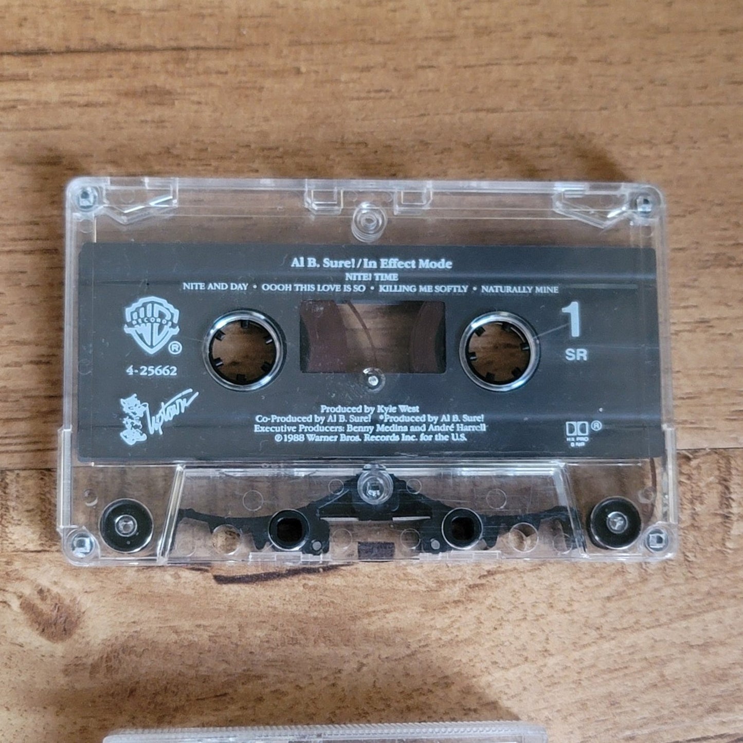 Vtg 1988 Al B. SURE IN EFFECT MODE Cassette Tape