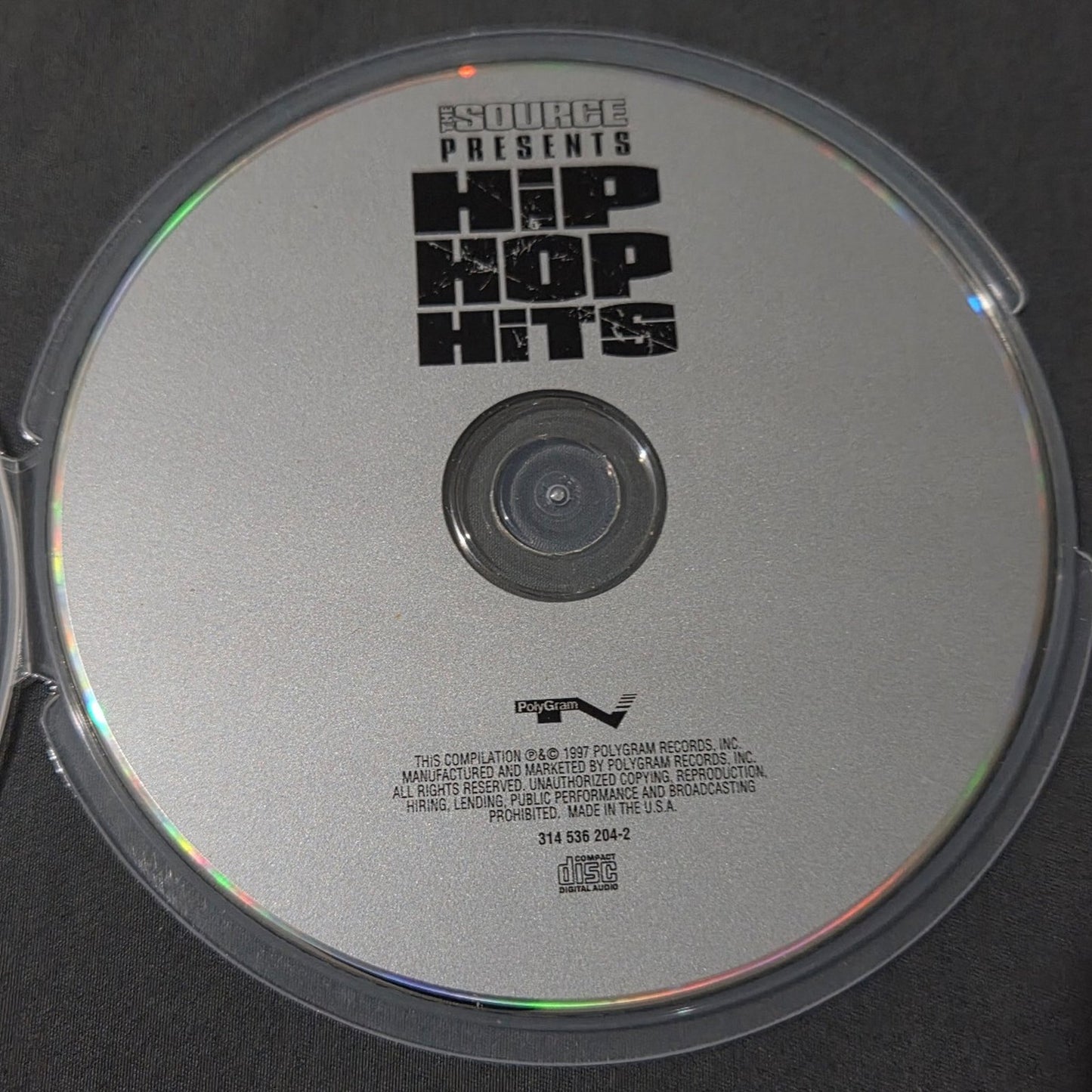 Vtg 1997 The Source HIP HOP HITS CD Hip Hop Rap