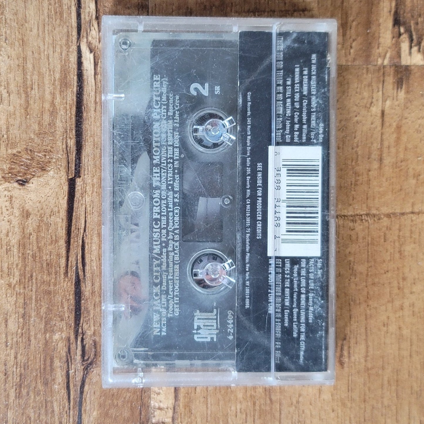 Vtg 1991 NEW JACK CITY SOUNDTRACK Cassette Tape