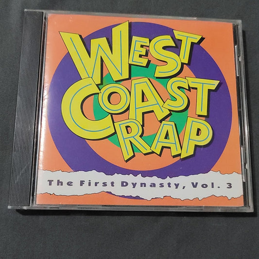 Vtg 1992 West Coast Rap Vol. 3 Compilation CD