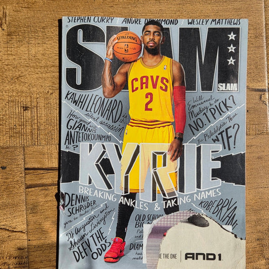 March 2015 SLAM Kyrie Irving Cavs Cover Magazine