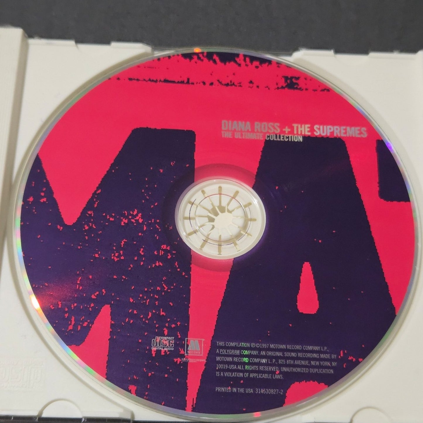 Vtg 1997 Diana Ross + The Supremes THE ULTIMATE COLLECTION CD MOTOWN RECORDS