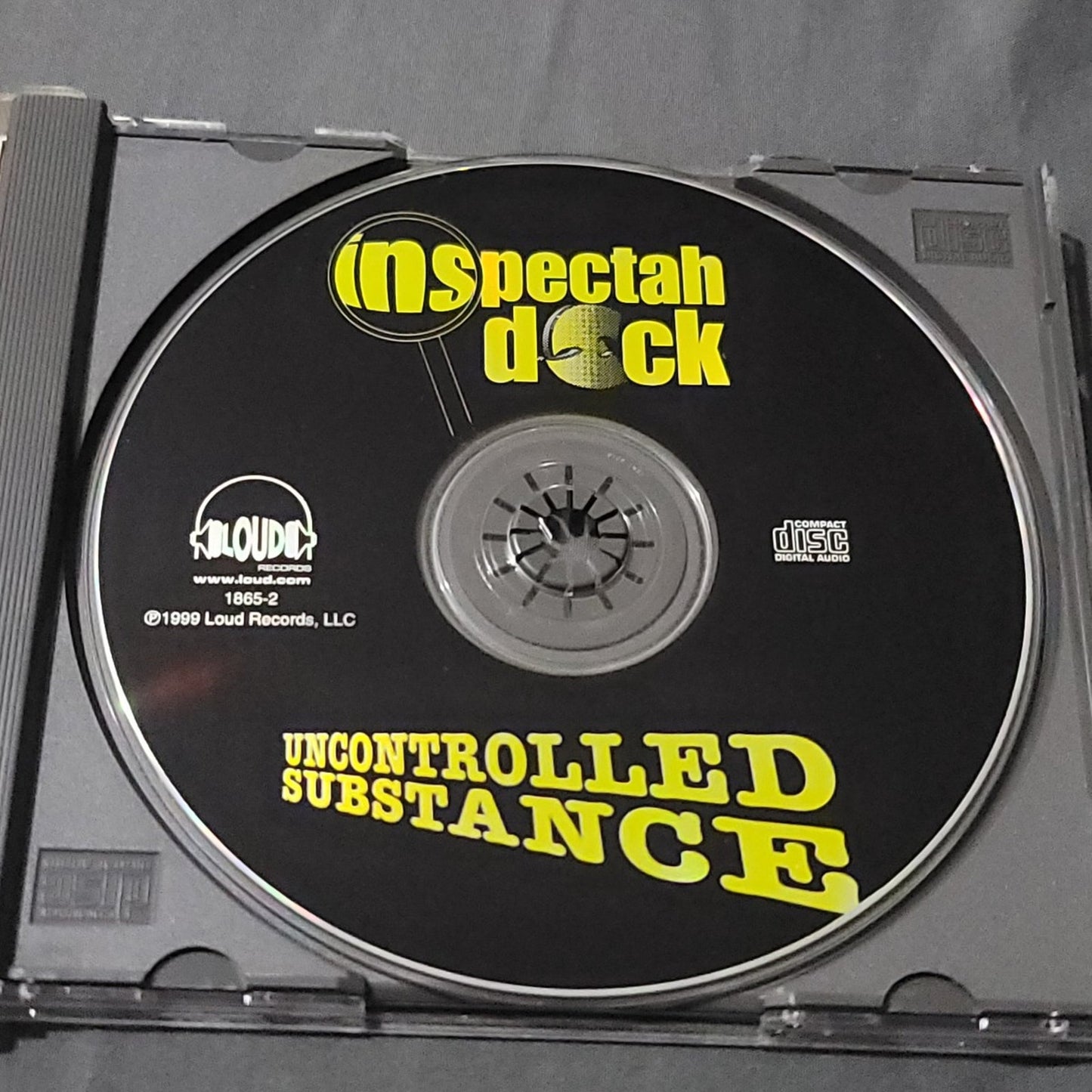 Vtg 1999 Inspectah Deck Uncontrolled Substance Full CD Album Hip Hop Rap