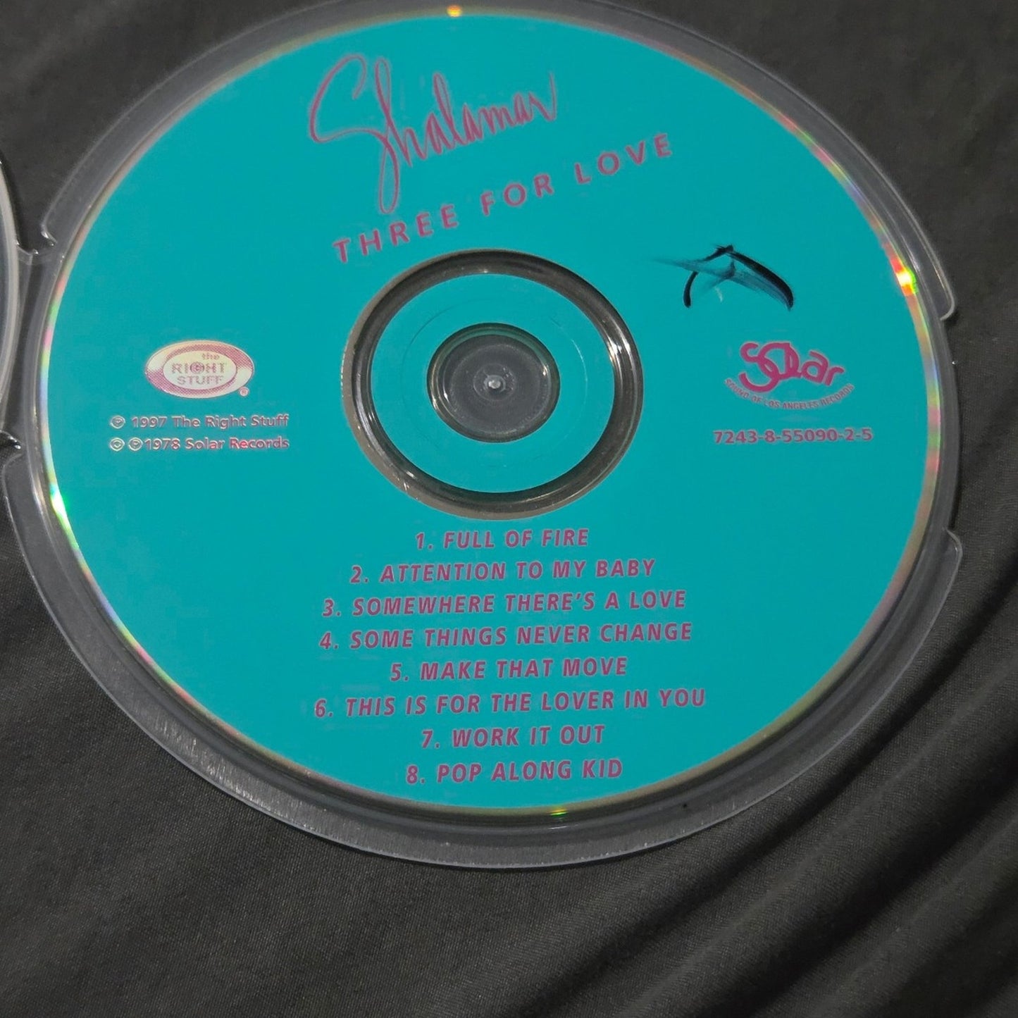 Vtg 1997 Shalamar THREE FOR LOVE CD