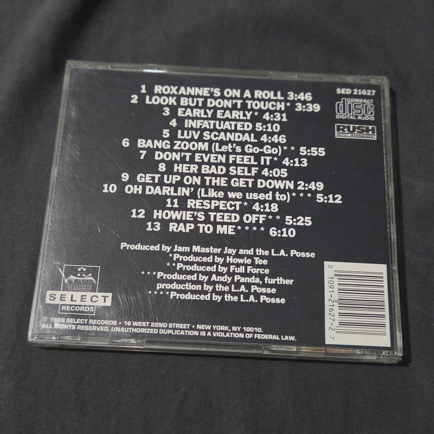 Vtg 1988 THE REAL ROXANNE CD