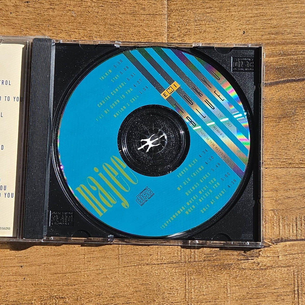 Vtg 1990 Najee Tokyo Blue CD