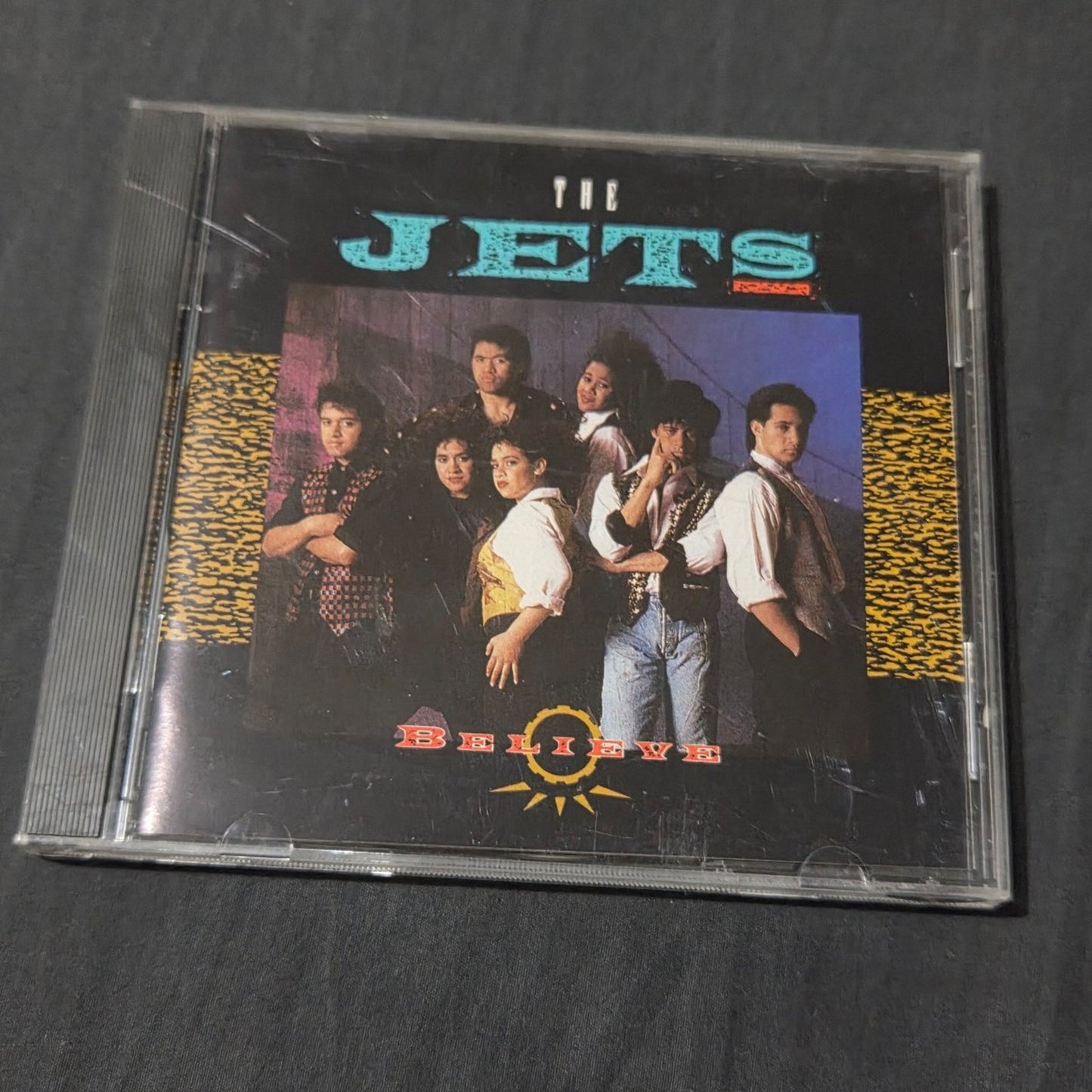 Vtg 1989 The Jets BELIEVE CD