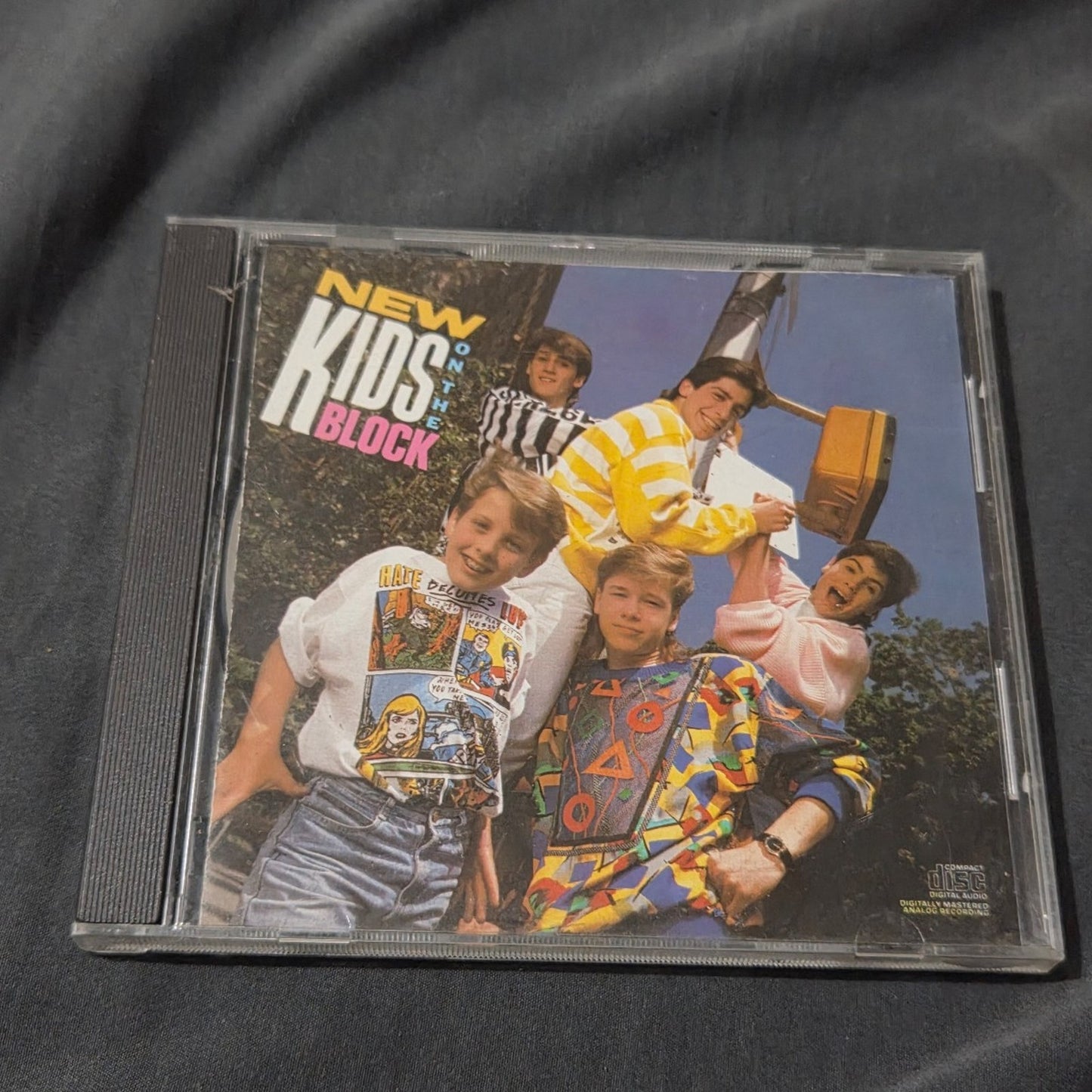 Vtg 1986 NEW KIDS ON THE BLOCK SELF TITLED CD NKOTB