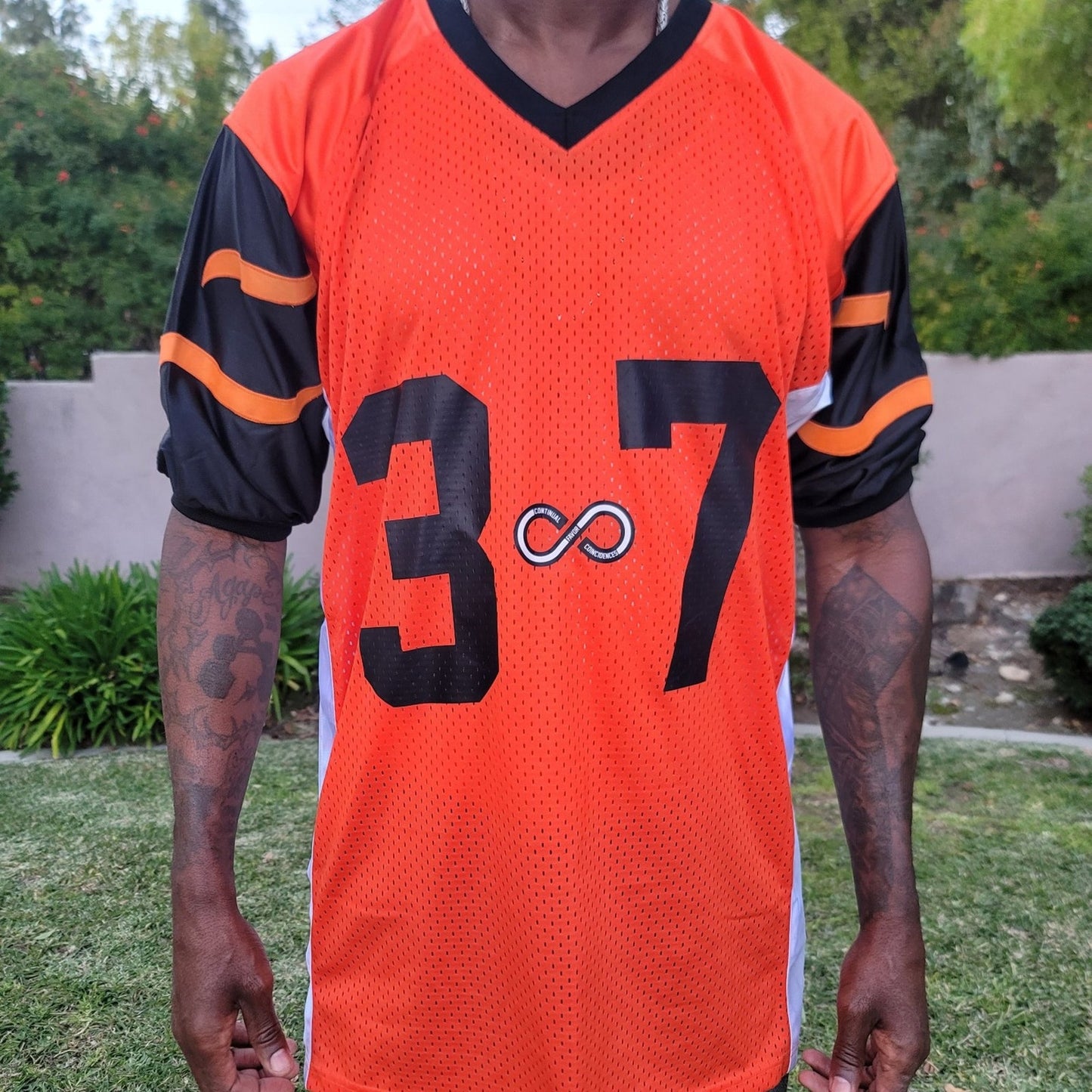 Continual Coincidences Brand Upcycled Vintage Football Jersey DELIVERED