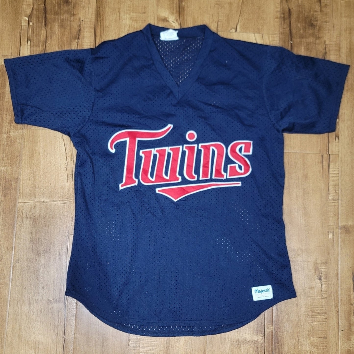 Vtg Majestic Minnesota Twins Pullover Jersey
