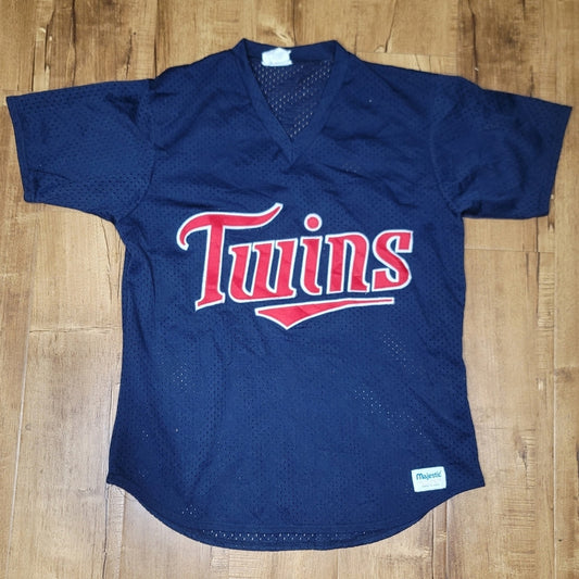 Vtg Majestic Minnesota Twins Pullover Jersey
