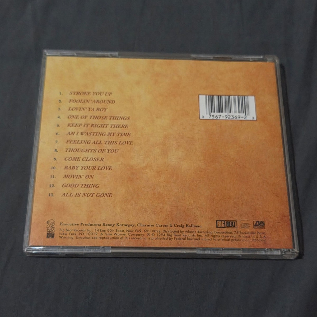 Vtg 1994 Changing Faces Self Titled CD