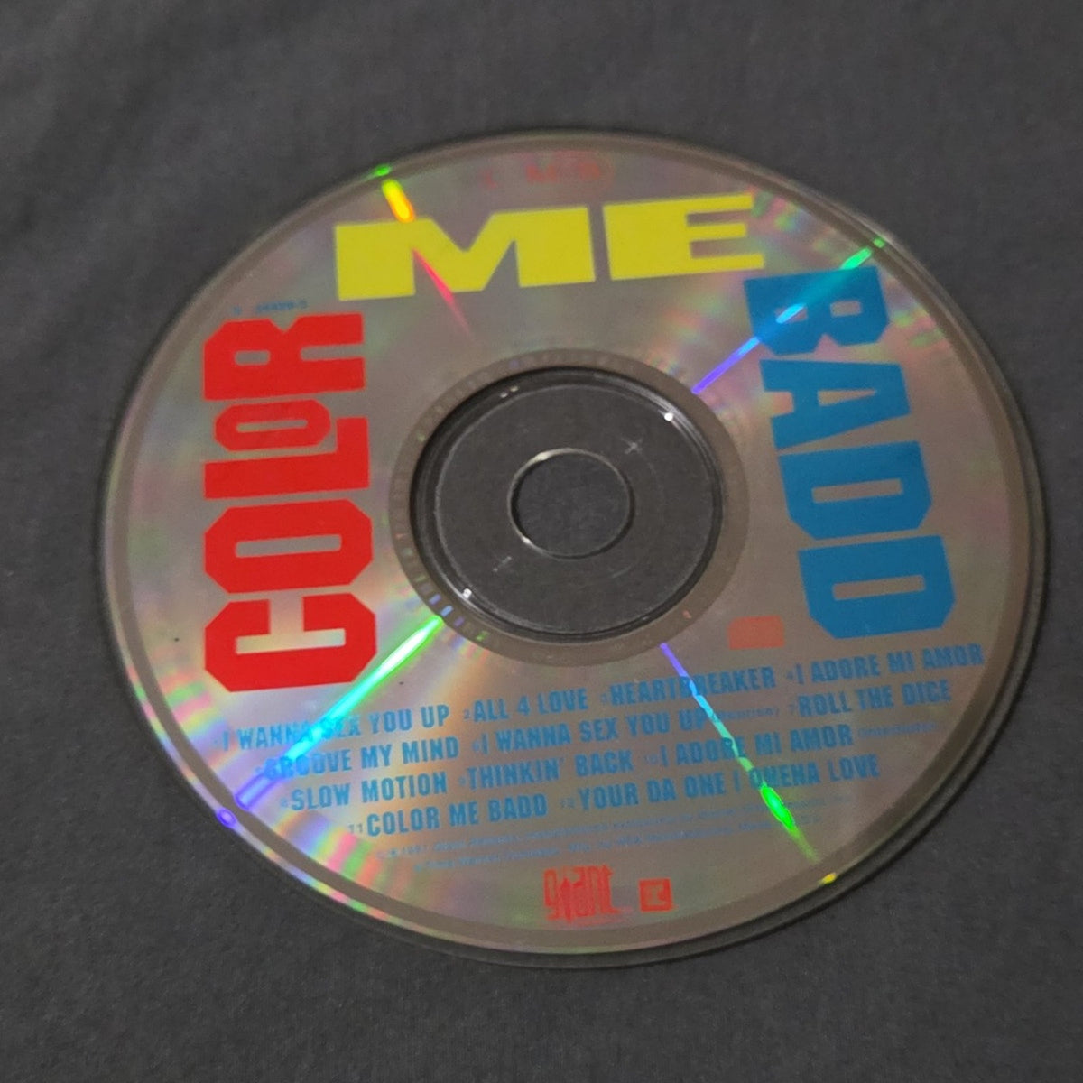 Vtg 1991 Color Me Badd C.M.B. Self Titled CD