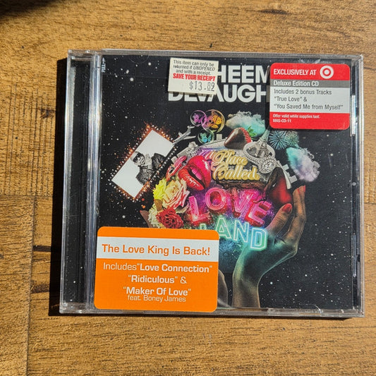 Raheem Devaughn A Place Called Love Land CD w/Hype Sticker