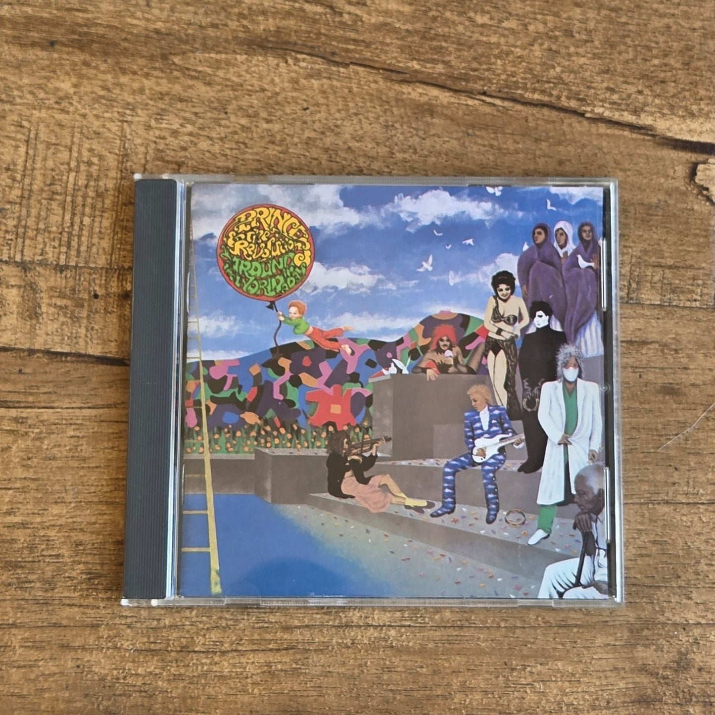 Vtg 1985 PRINCE AND THE REVOLUTION AROUND THE WORLD IN A DAY CD OG PRESS