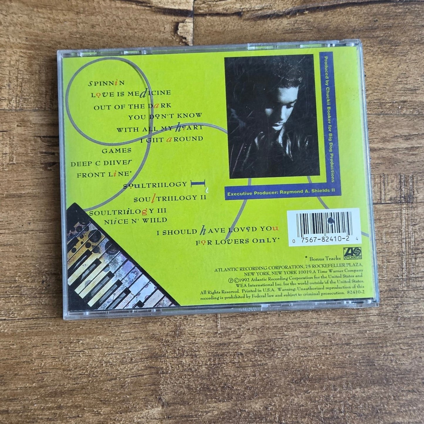 Vtg 1992 Chuckii Booker NIICE 'N WILD CD