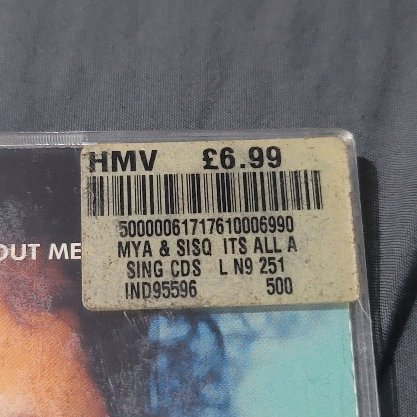 Vtg 1998 Mya IT'S ALL ABOUT ME CD Single (UK Import)