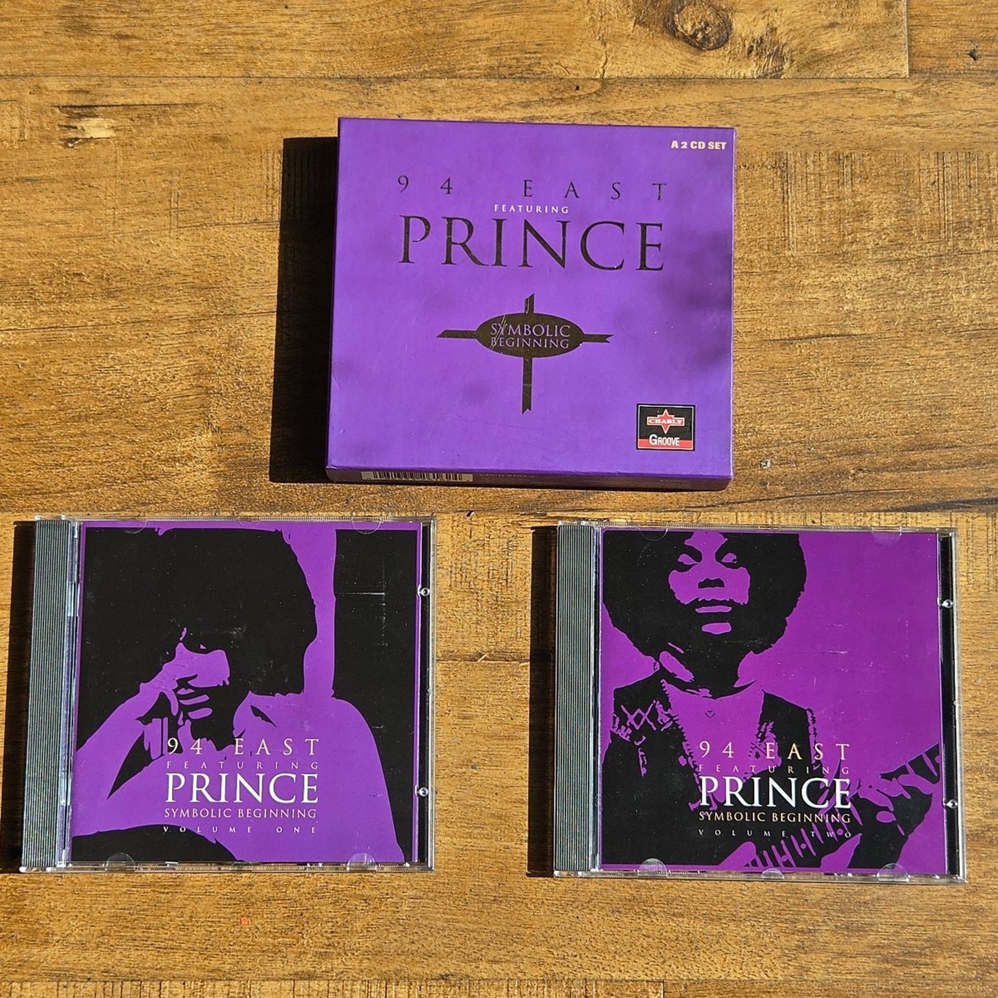 Vtg 1995 94 East feat Prince Symbolic Beginning CD Set
