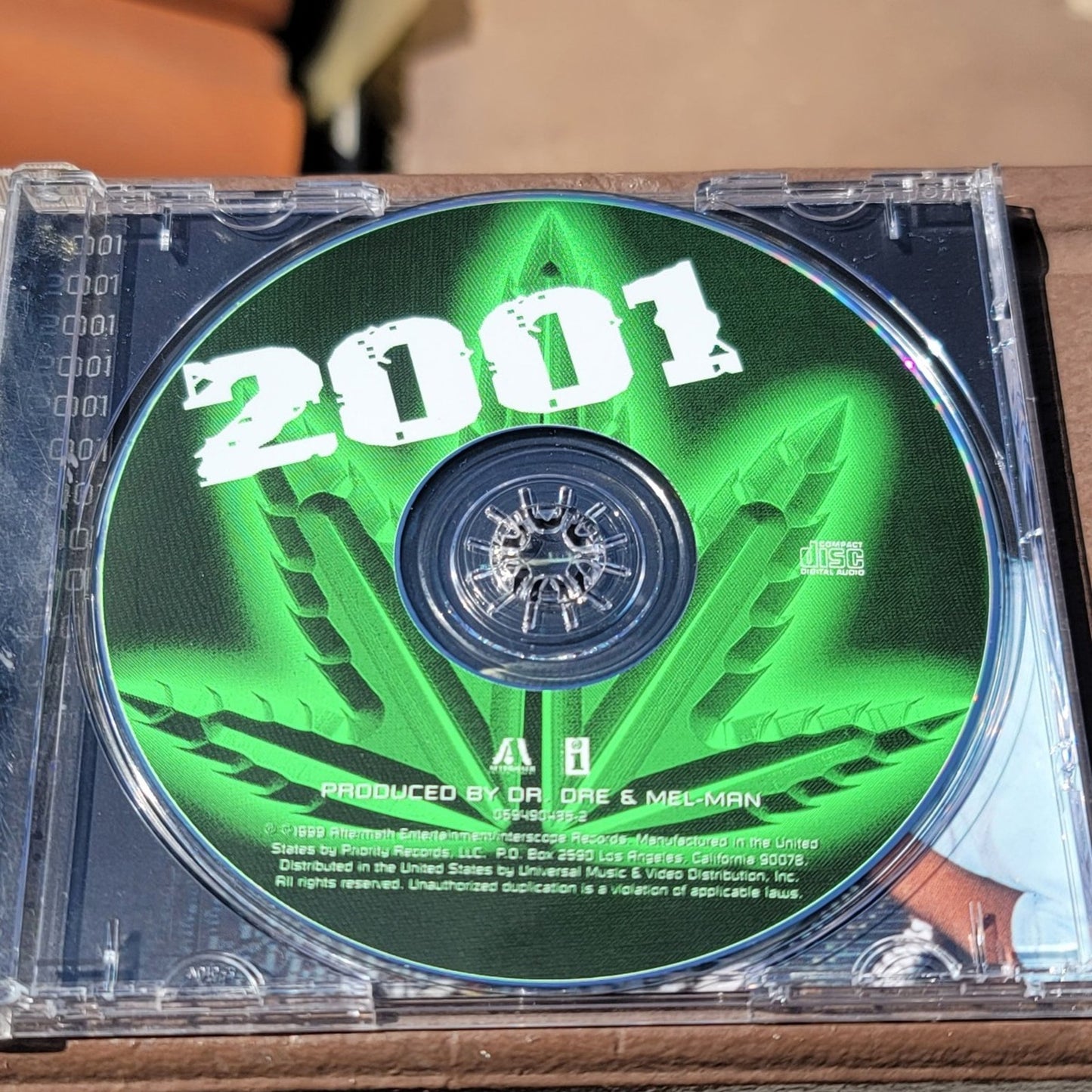 Vtg Dr. Dre Chronic 2001 CD