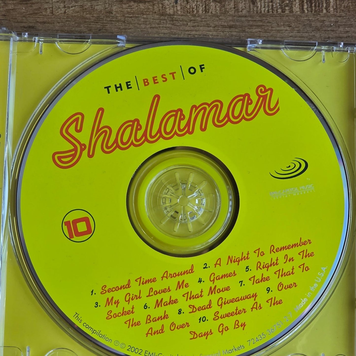 Vtg 2002 Shalamar THE BEST OF SHALAMAR CD
