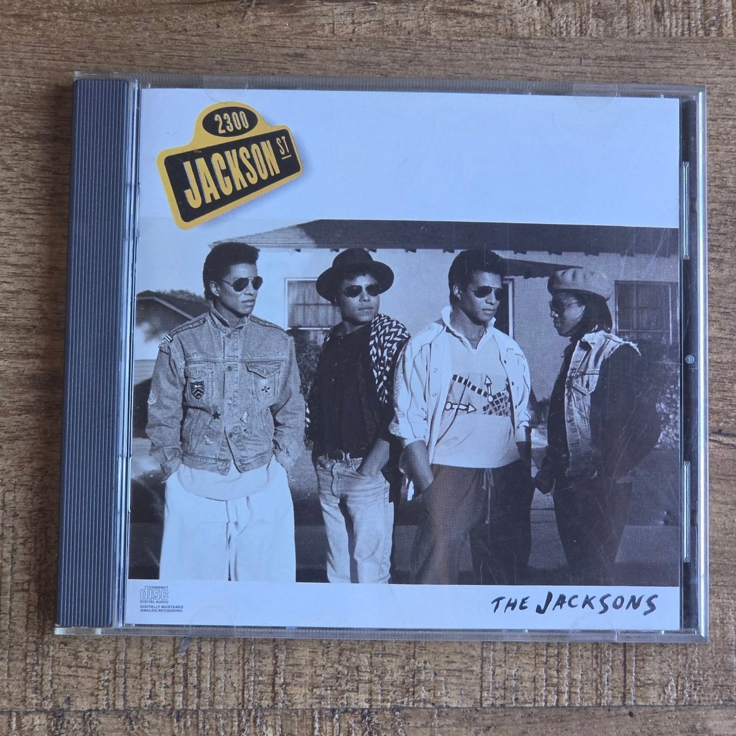 Vtg 1989 The Jacksons 2300 Jackson Street CD Michael Jackson