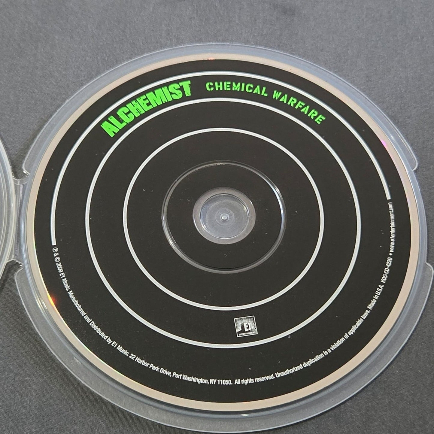 The Alchemist CHEMICAL WARFARE CD Hip Hop Rap
