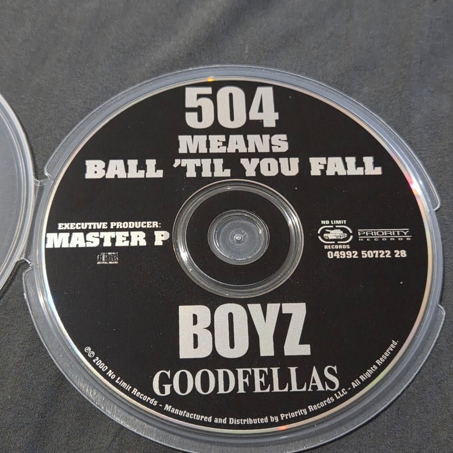 Vtg 2000 504 Boyz GOODFELLAS CD RAP HIP HOP NO LIMIT RECORDS
