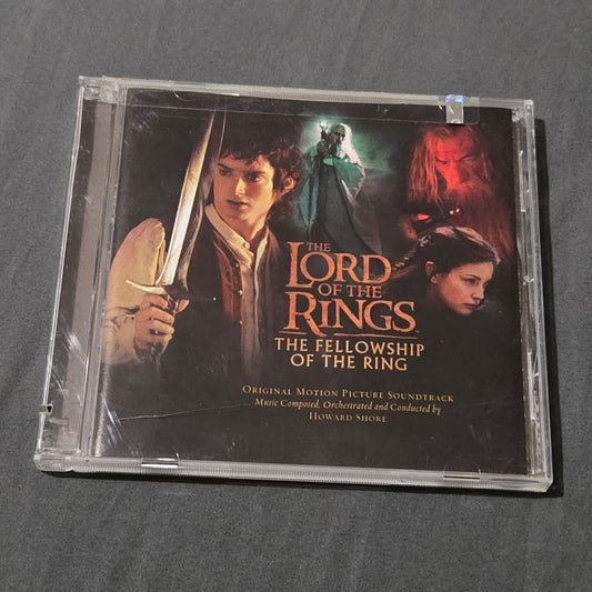 Vtg 2001 Lord of the Rings The Fellowship of the Ring Soundtrack Enhanced CD
