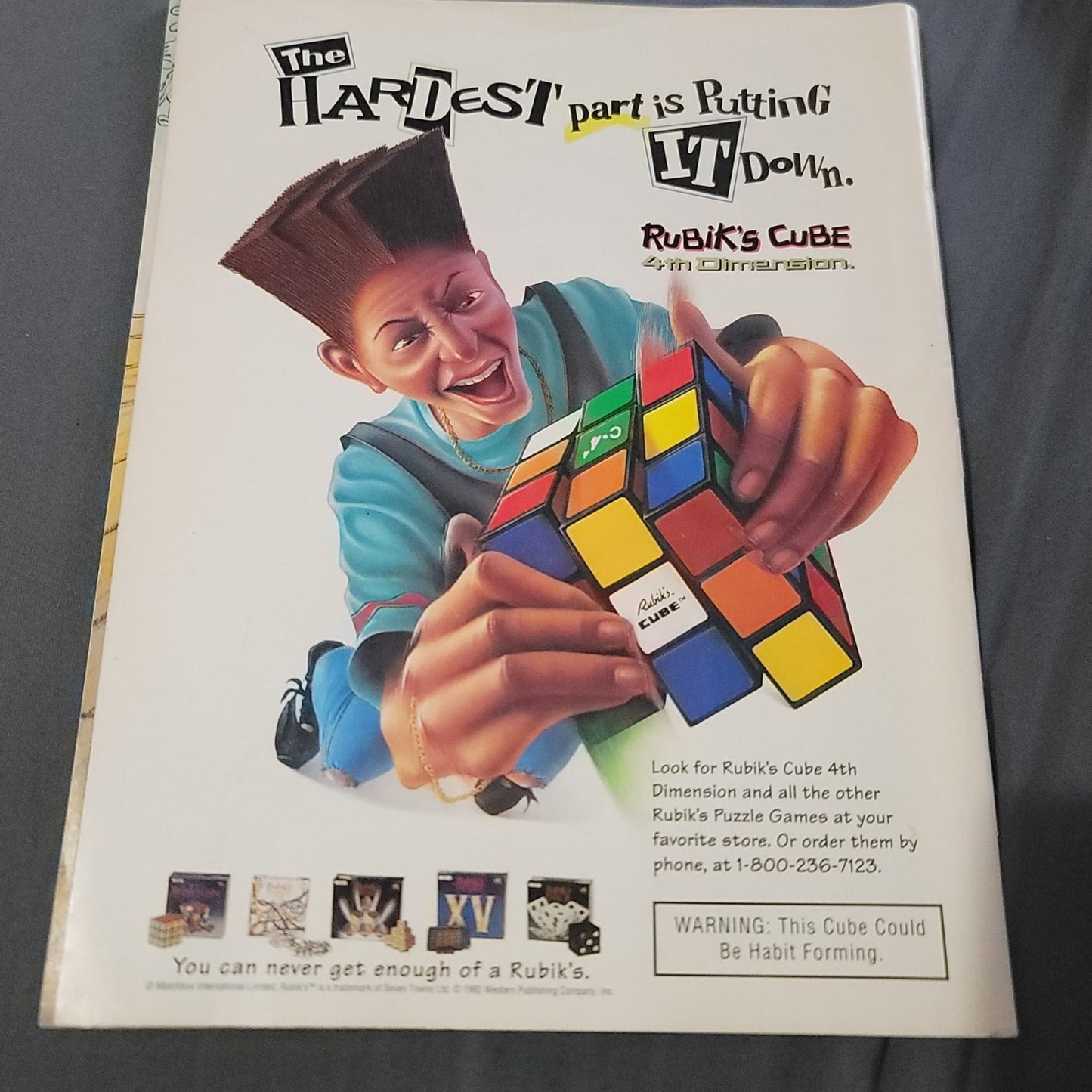 Vtg 1992 Kids Sports Magazine Michael Jordan Cover