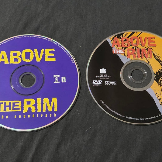 Vtg Above the Rim Soundtrack & Movie CD & DVD Bundle RAP HIP HOP 2PAC TUPAC