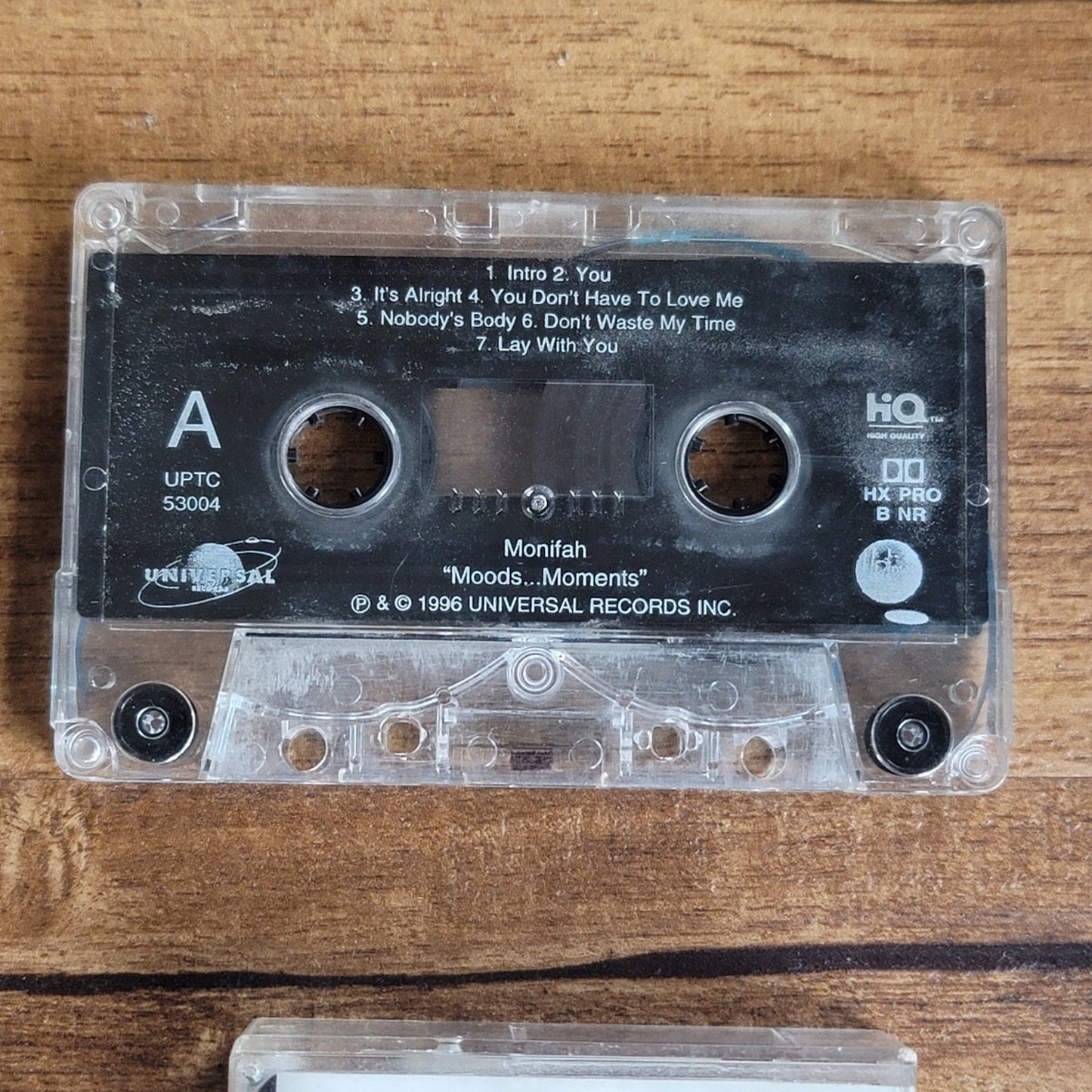 Vtg 1996 Monifah MOODS...MOMENTS Cassette Tape