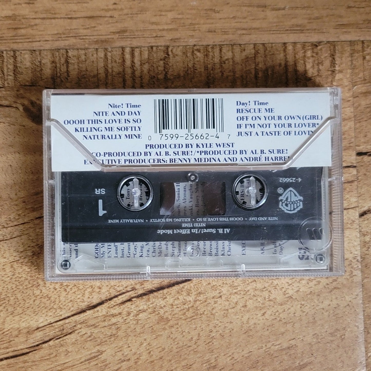 Vtg 1988 Al B. SURE IN EFFECT MODE Cassette Tape