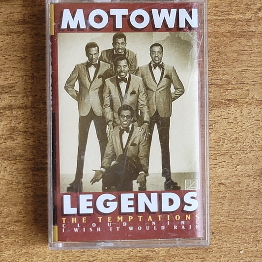 Vtg 1993 The Temptations Cloud Nine I Wish It Would Rain Cassette Tape