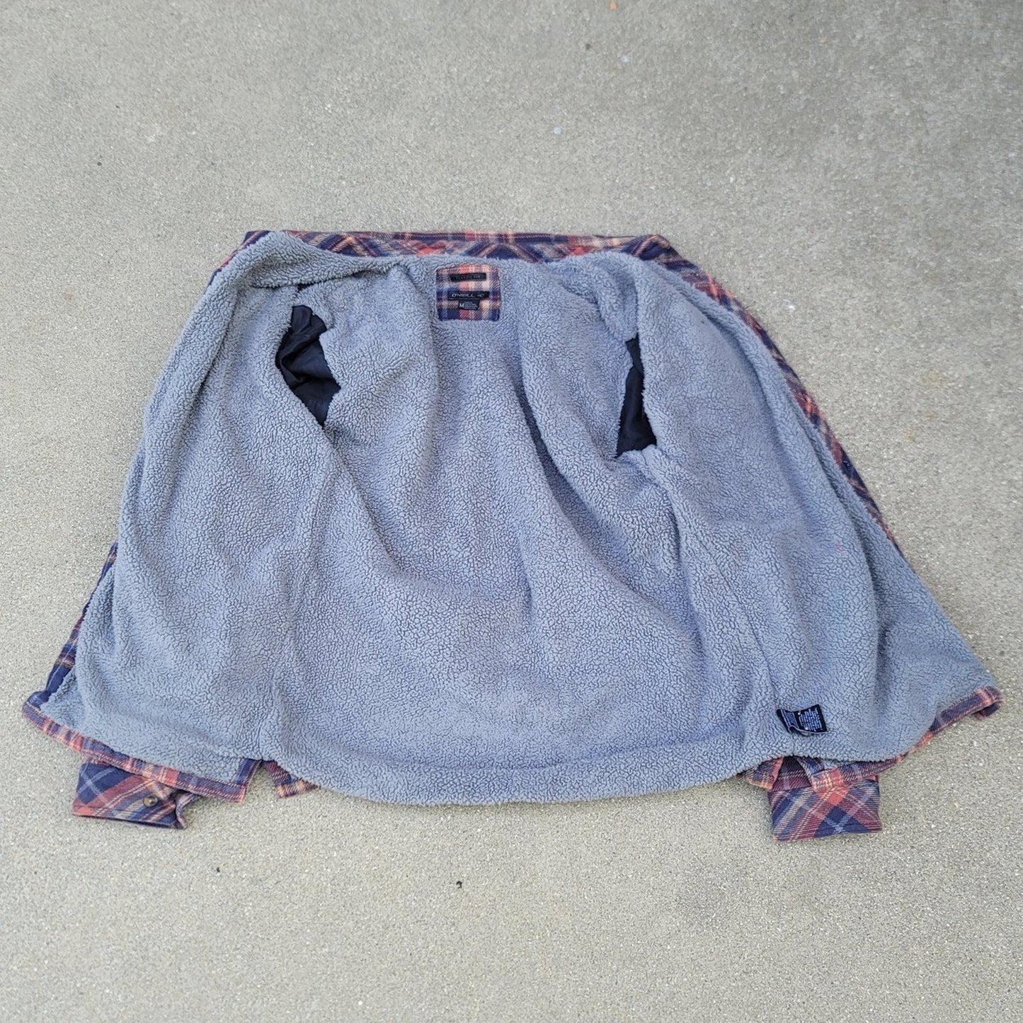 O'Neill Sherpa Lined Flannel Shirt Jacket