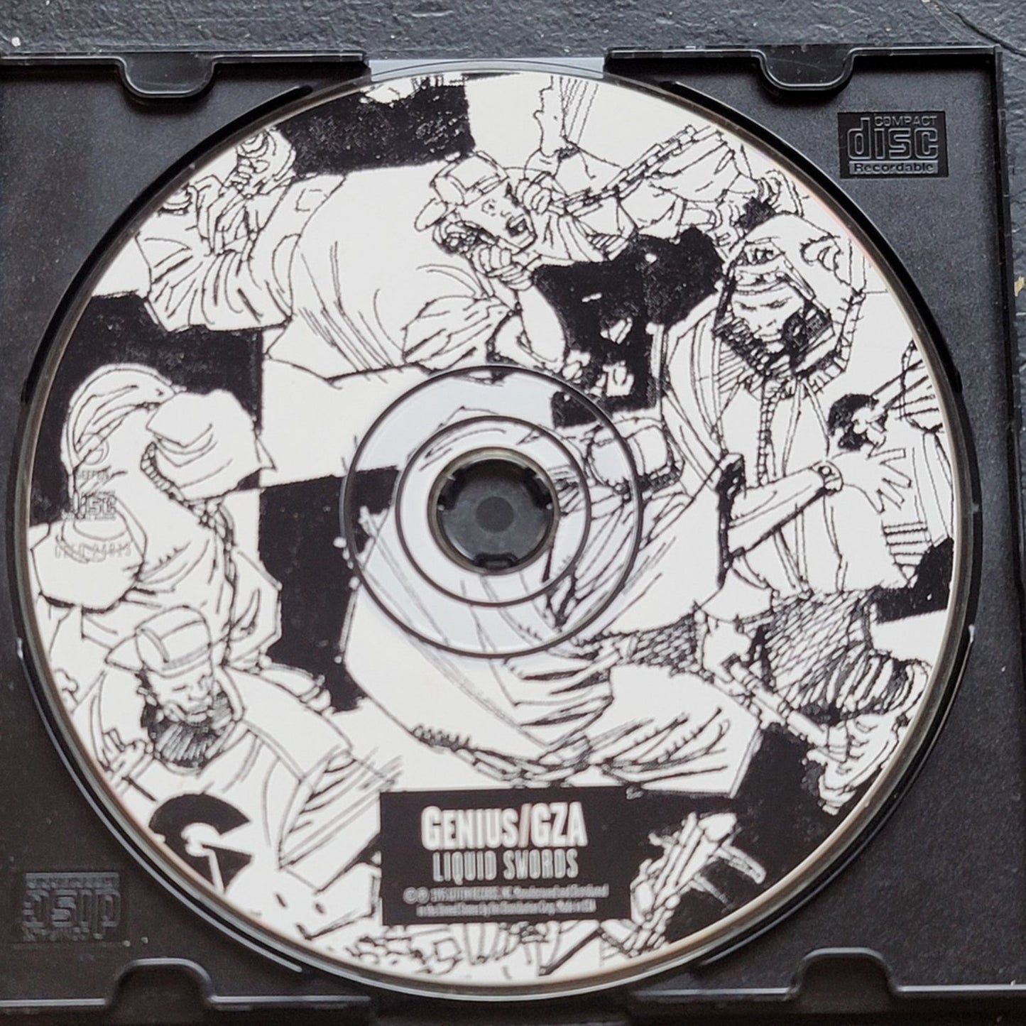 Vtg GZA/Genuis Liquid Swords CD Wu-Tang