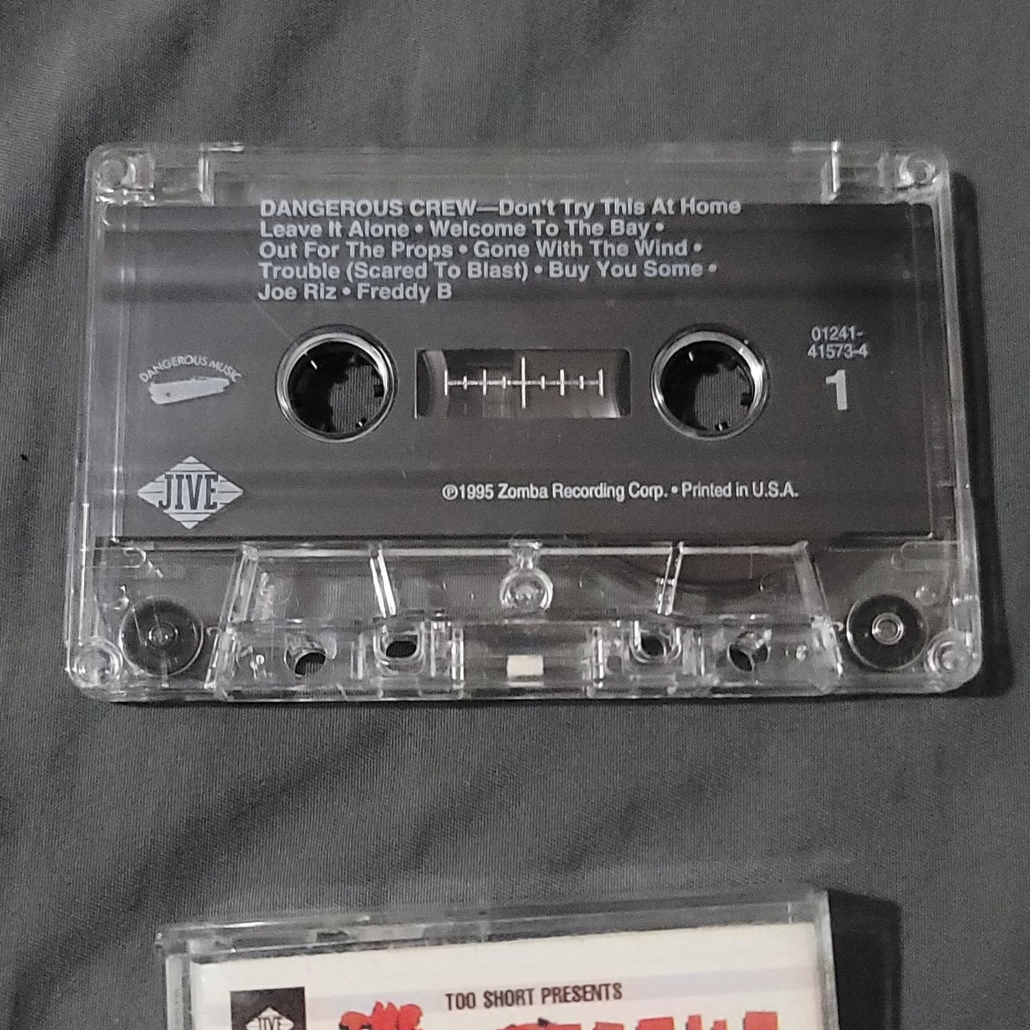 Vtg 1995 Too Short Presents The Dangerous Crew Cassette Tape