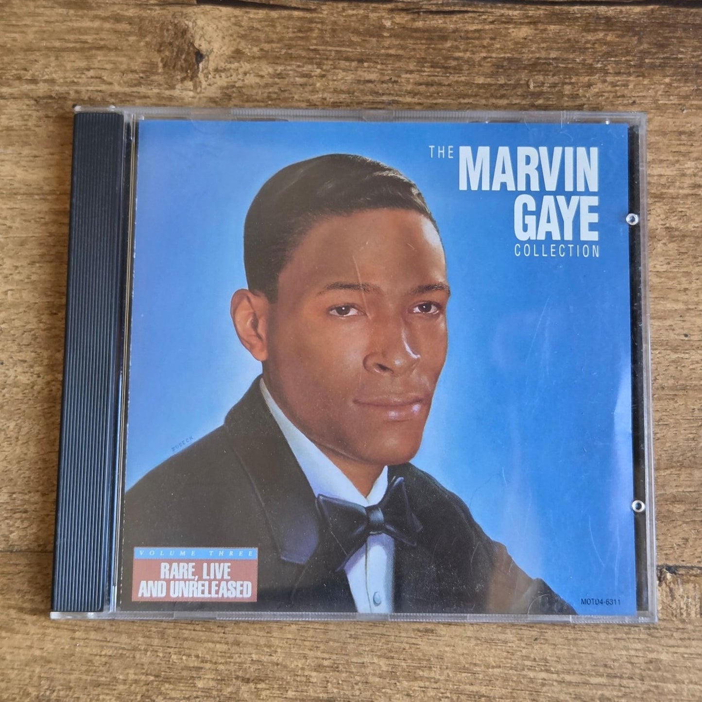 Vtg 1990 The Marvin Gaye Collection Rare, Live and Unreleased CD Volume 3