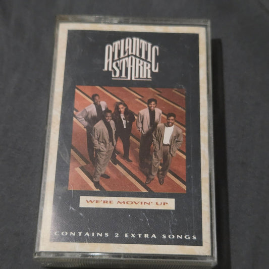 Vtg 1989 Atlantic Starr We're Movin' Up Cassette Tape