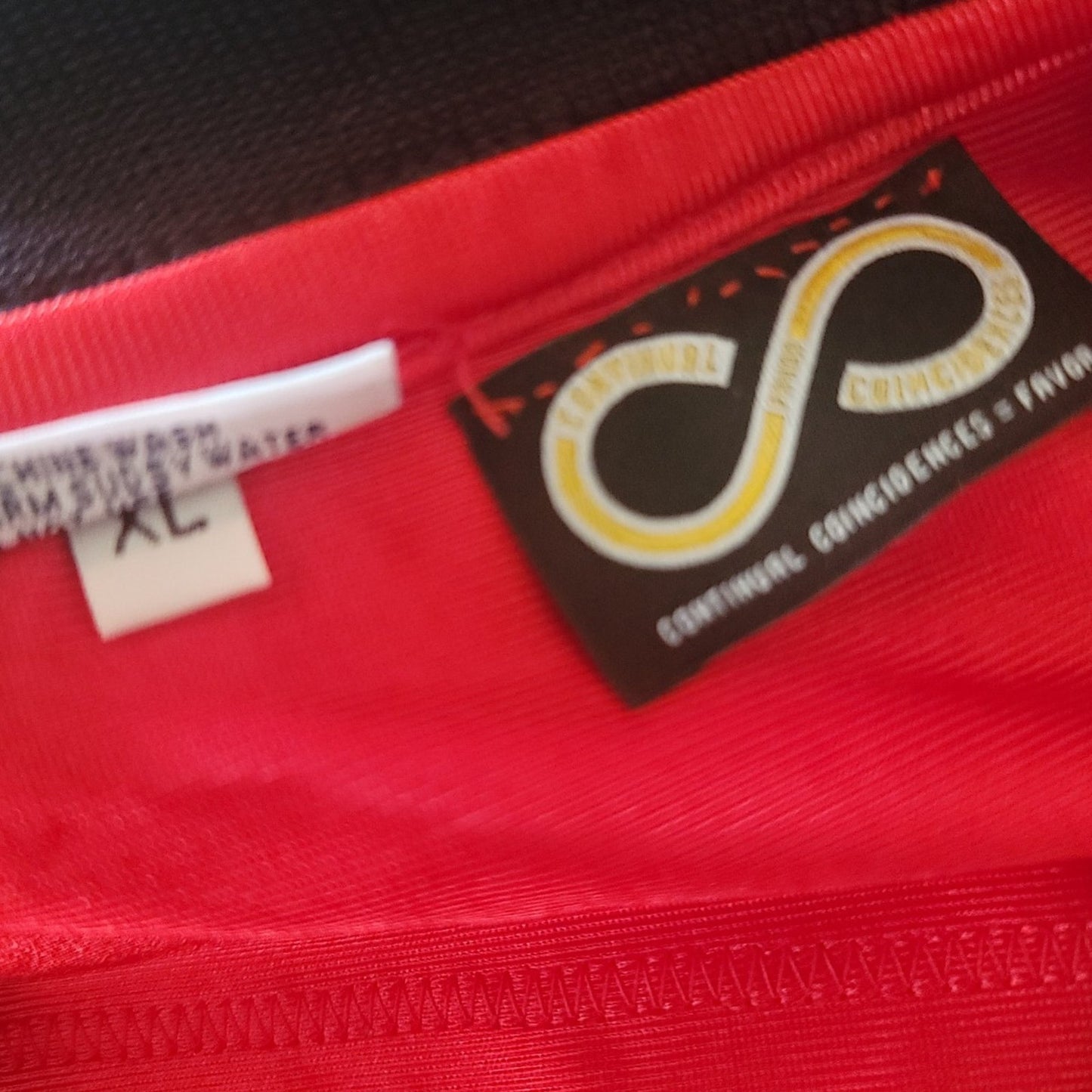 Continual Coincidences Brand Upcycled Vintage Football Jersey REDEEMED