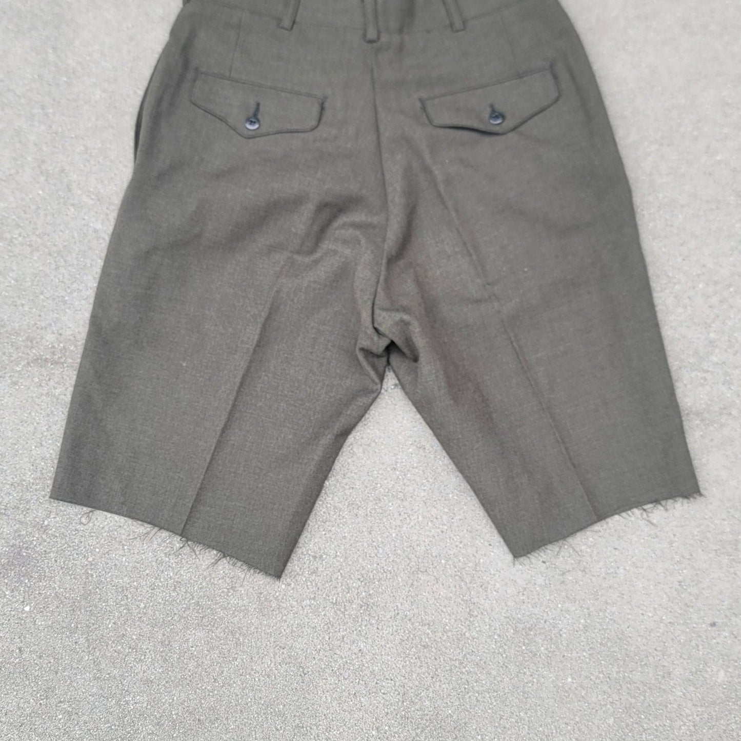 Vtg US Military 100% Cutoff Pants Trousers Shorts